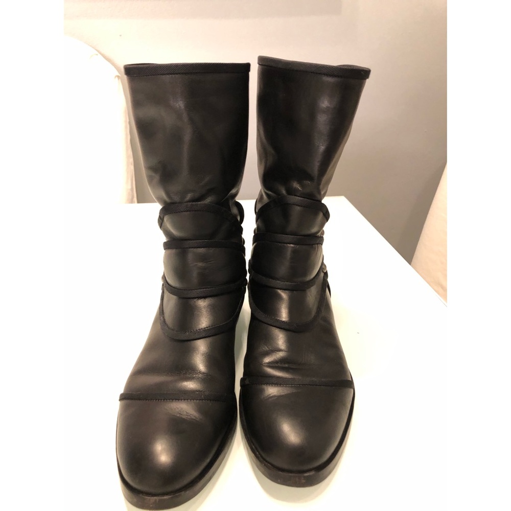 FINAL SALE‼️Dolce & Gabbana Leather Boots size 38